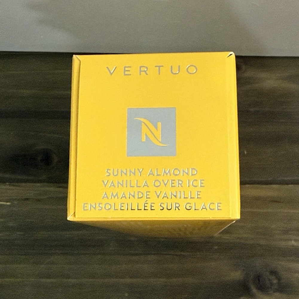 Nespresso‎ Vertuo SUNNY ALMOND VANILLA Limited Edition 1 Sleeve (READ)